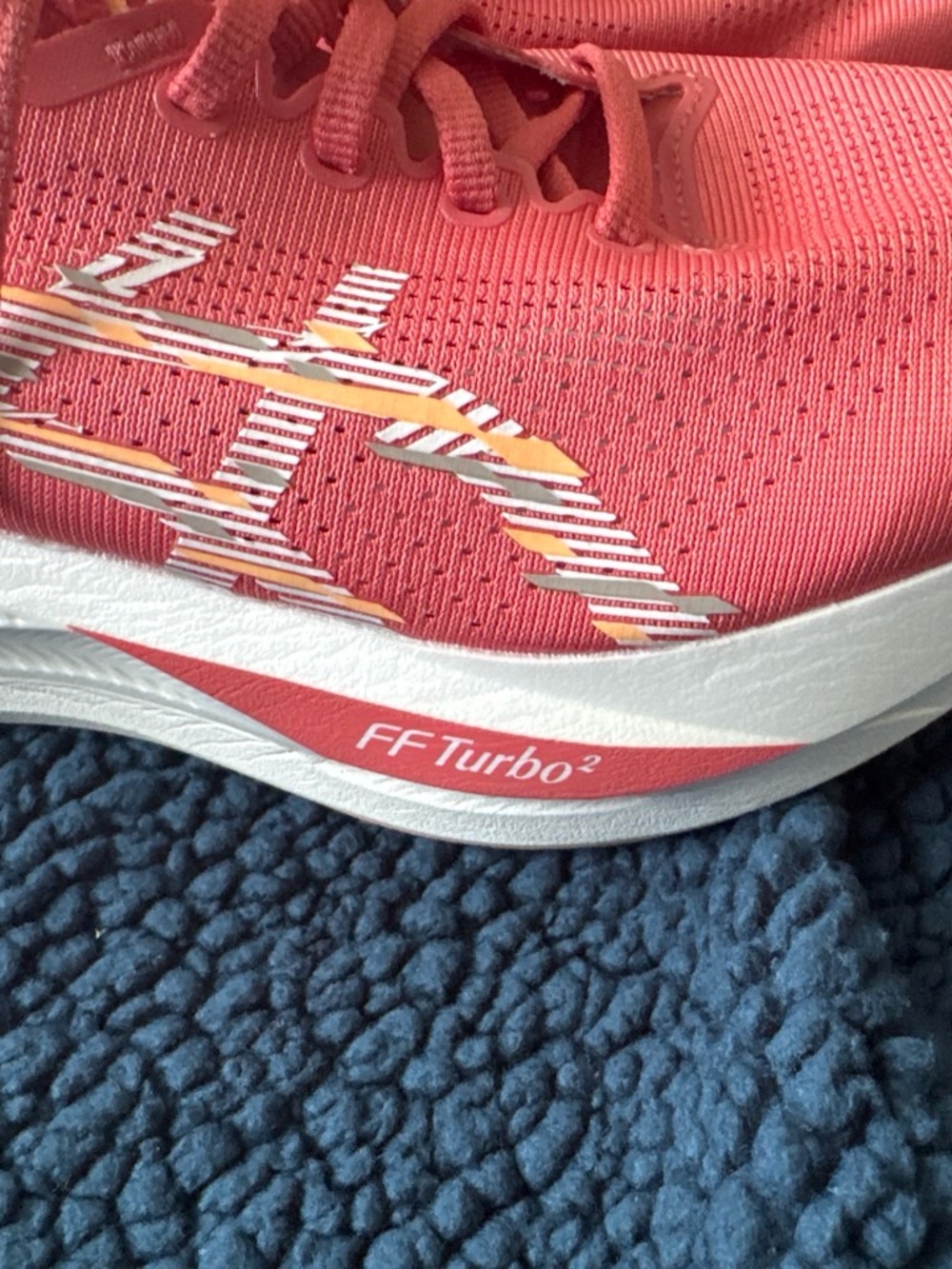 ASICS Coral/Pink FF Turbo² Women's Running Shoe